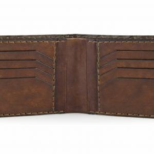 Hand-tooled Italian Leather Wallet ..